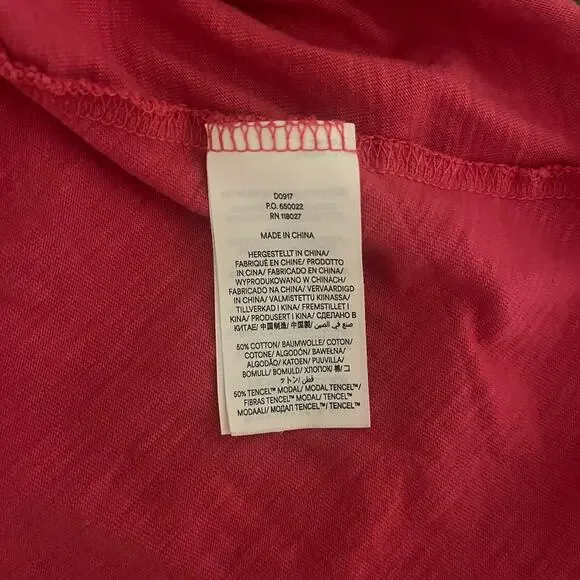 Boden Chloe Jersey Notched V-Neck Sleeveless Midi Dress Terracotta Red Size 2P - Picture 7 of 9